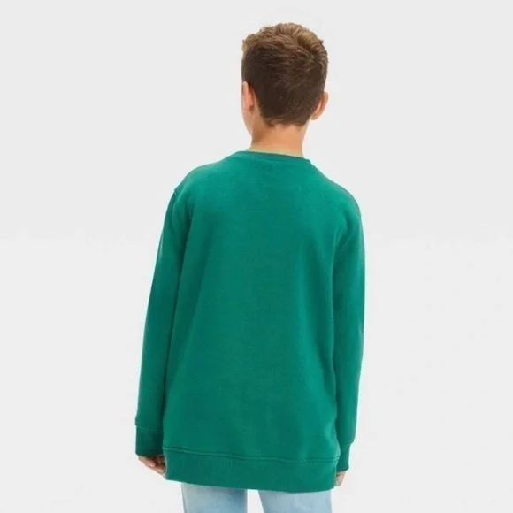 NWT. POKÉMON Boys’ Pikachu Holiday Sweatshirt - Picture 2 of 4